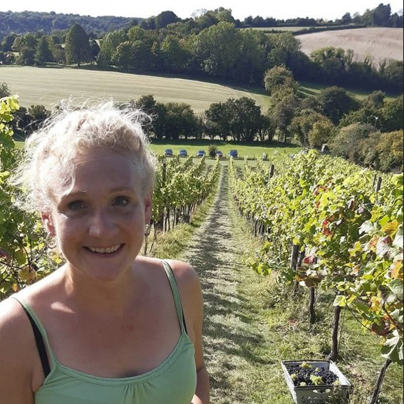 Juliet in the fields